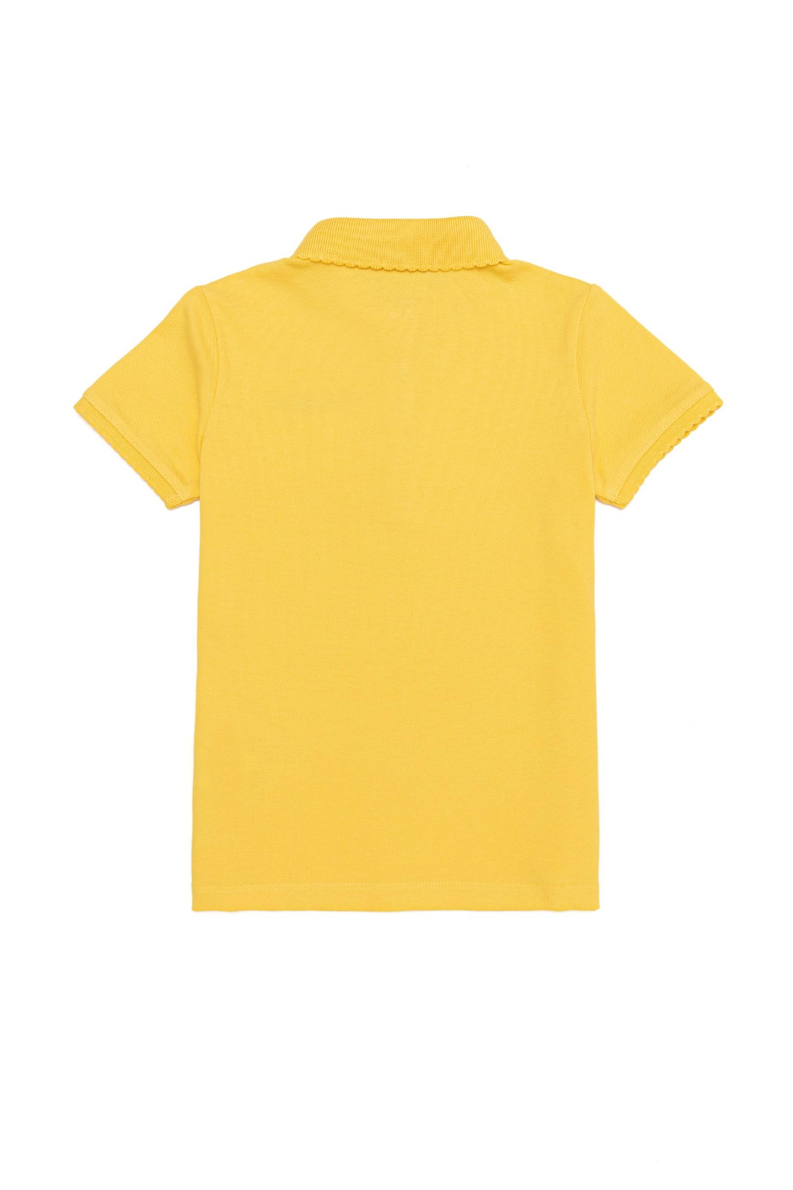 Kız Çocuk Açık Sarı Tişört Basic