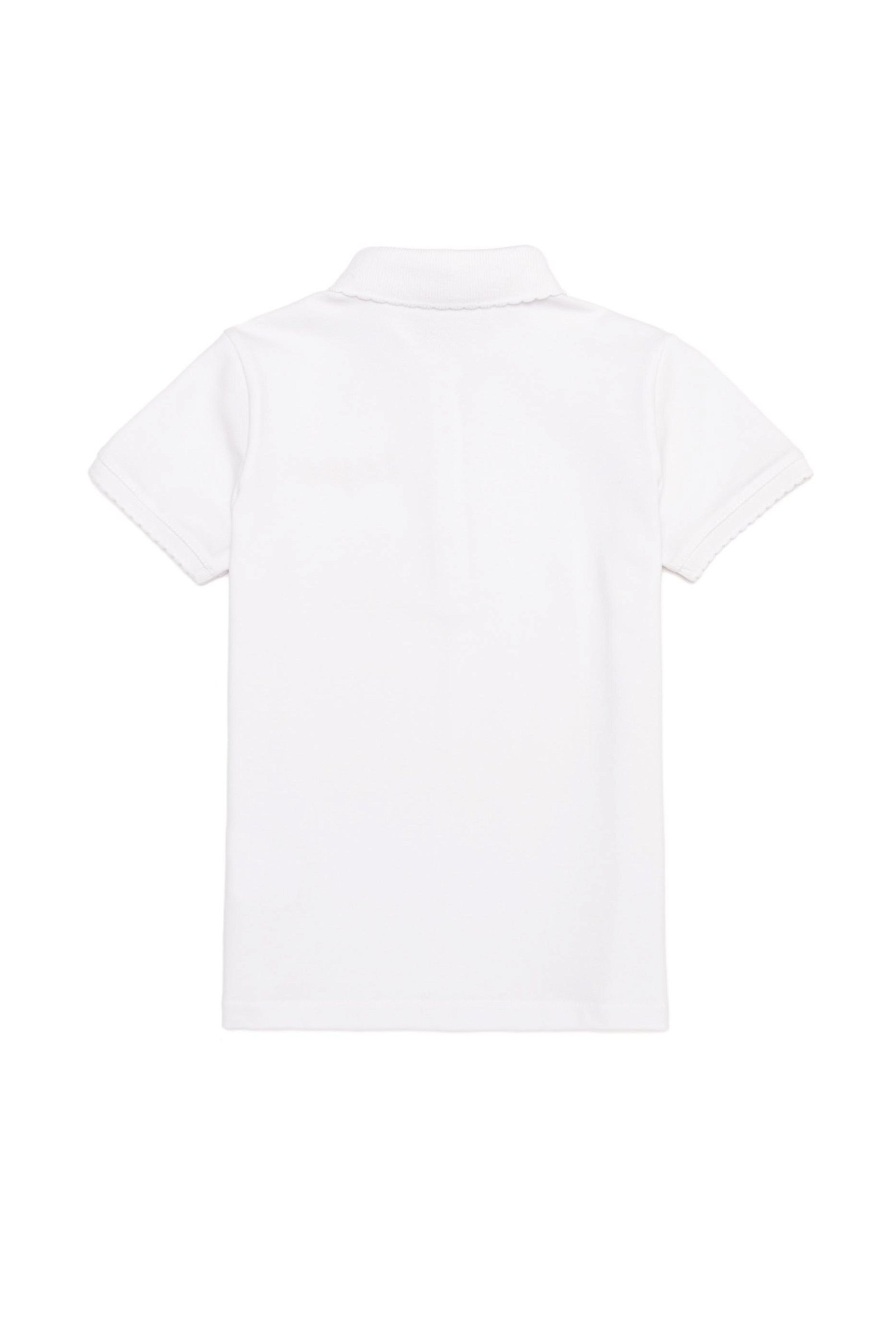 Kız Çocuk Beyaz Tişört Basic