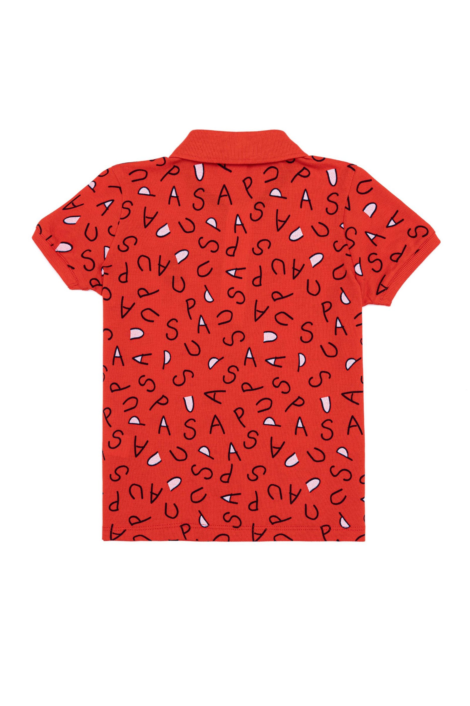Erkek Çocuk Kırmızı Polo Yaka Tişört