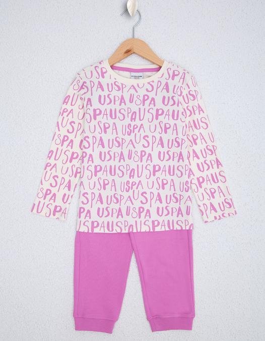 Kız Çocuk Menekşe Pijama