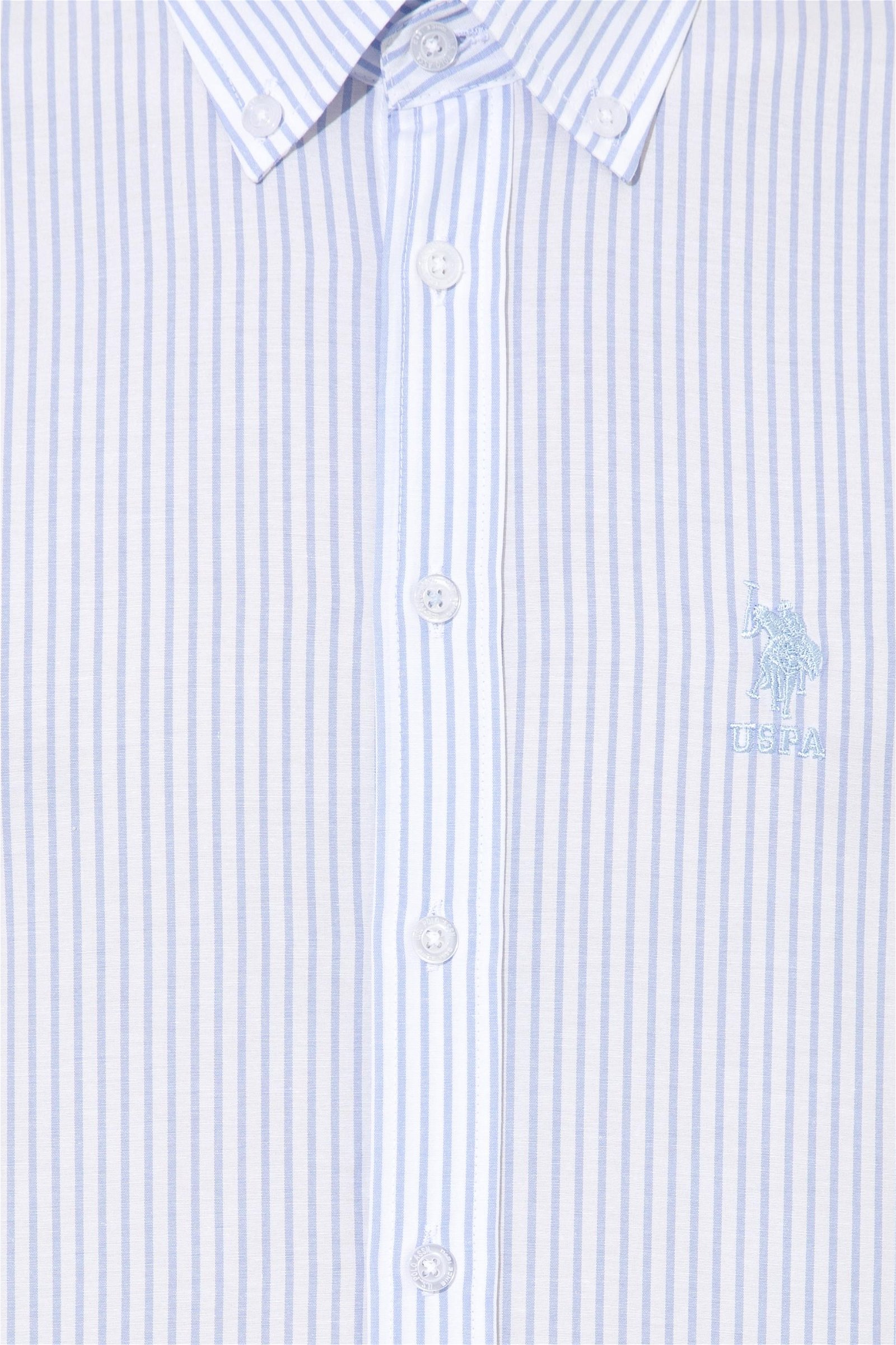 Erkek Açık Mavi Uzun Kollu Gömlek