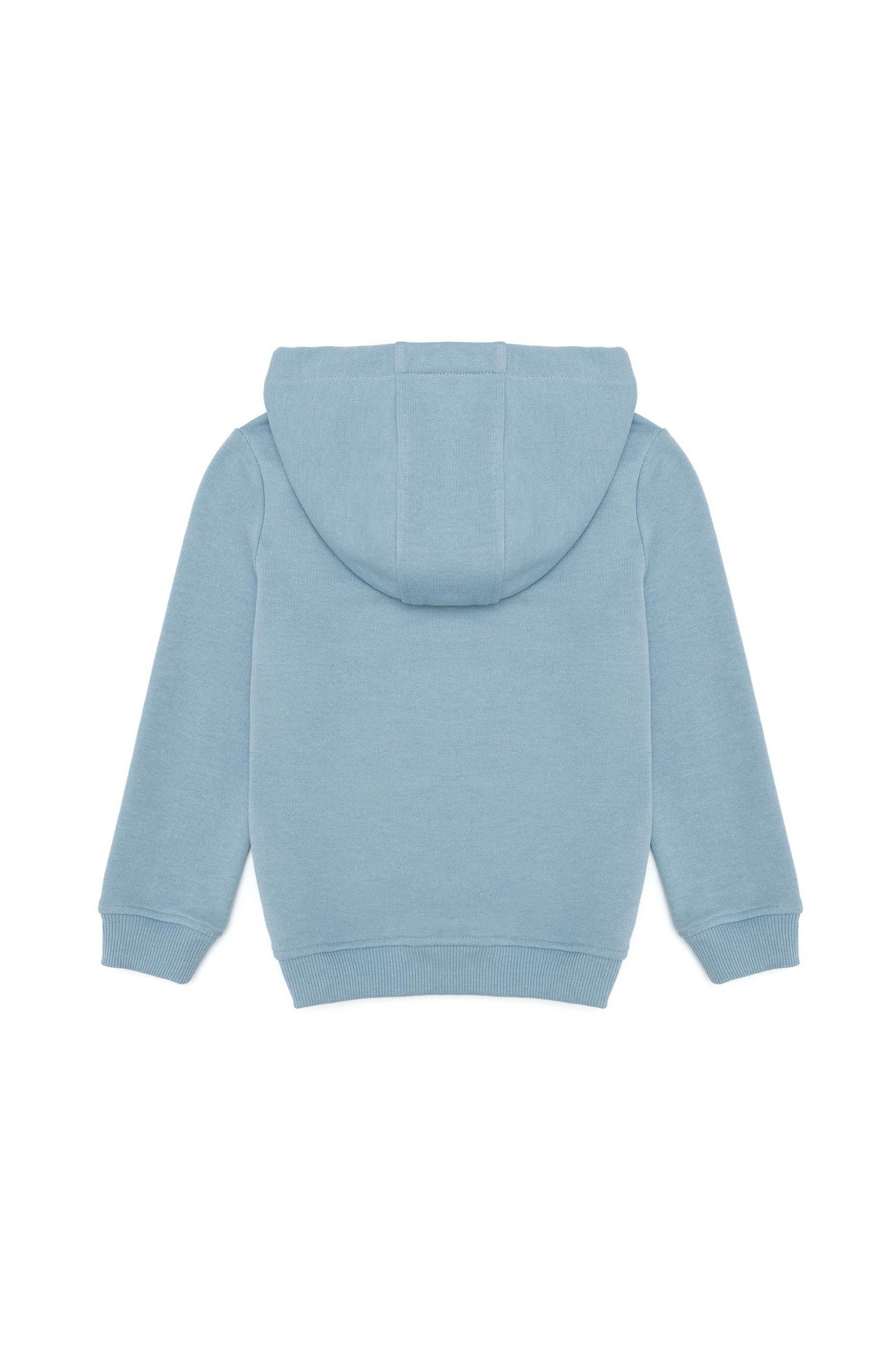 Erkek Çocuk Mavi Basic Sweatshirt