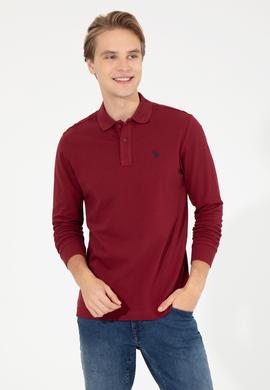 Erkek Vişne Basic Sweatshirt