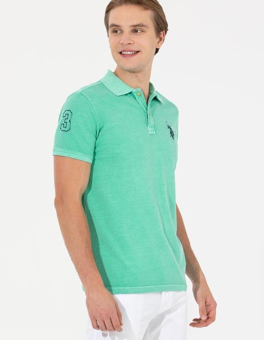 Erkek Yeşil Basic T-Shirt