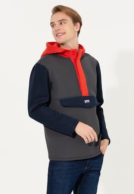 Erkek Antrasit Sweatshirt