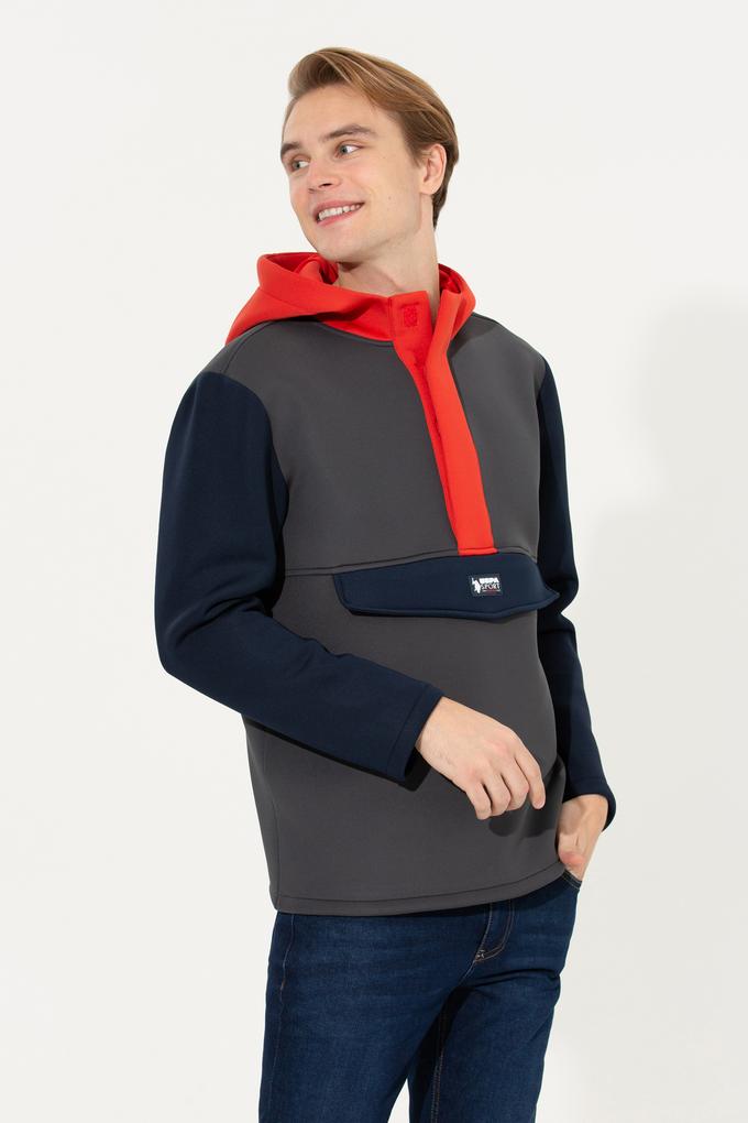 Erkek Antrasit Sweatshirt