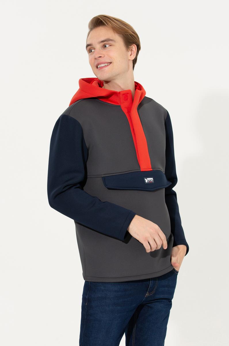 Erkek Antrasit Sweatshirt