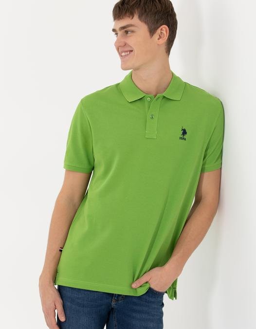 Erkek Yeşil Basic Tişört