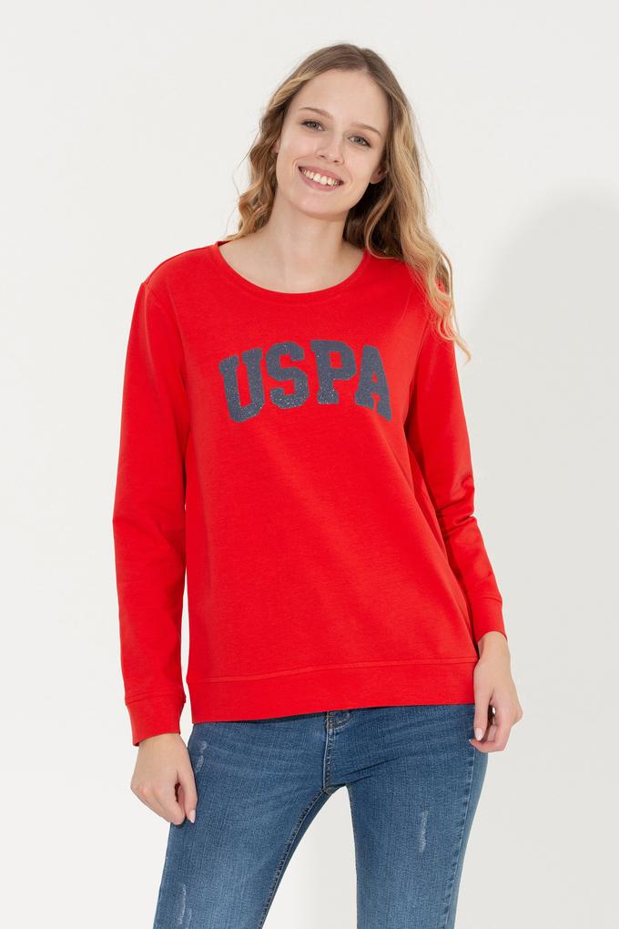 Kadın Kırmızı Sweatshirt