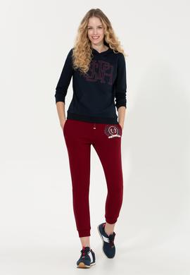 Kadın Vİşne Jogger Eşofman Altı
