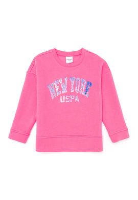 Çocuk Neon Pembe Sweatshirt