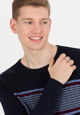 Erkek Lacivert Kazak