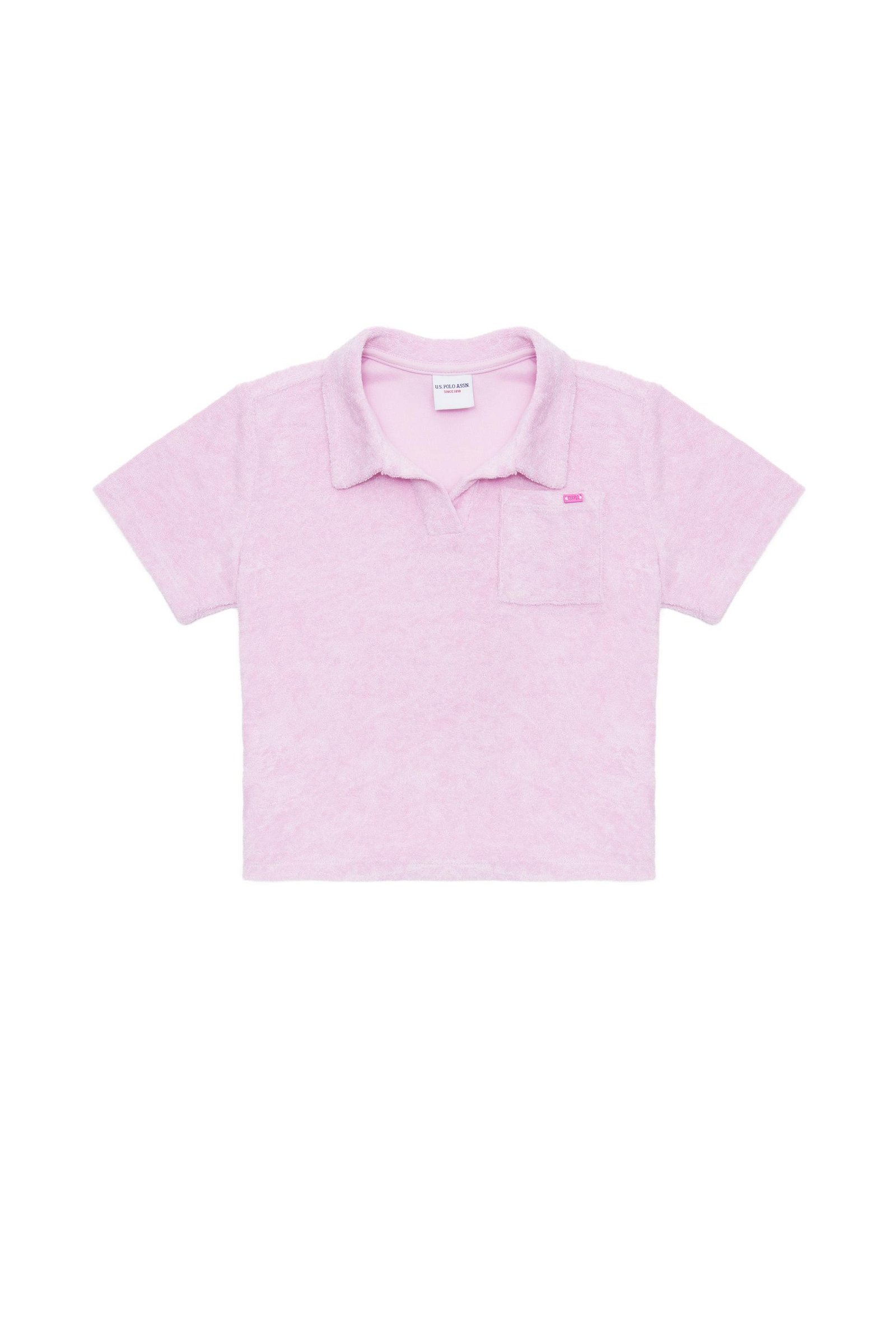 Kız Çocuk Manolya Polo Yaka Tişört