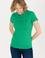 Kadın Yeşil Basic Polo Yaka Tişört