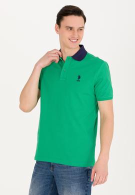 Erkek Yeşil Polo Yaka Tişört