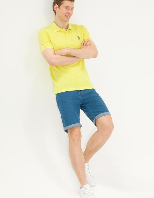 Erkek Citron Basic Polo Yaka Tişört