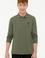 Erkek Haki Basic Sweatshirt