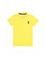 Erkek Çocuk Neon Sarı Basic Polo Yaka Tişört