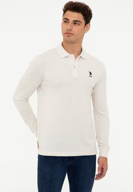 Erkek Krem Basic Sweatshirt