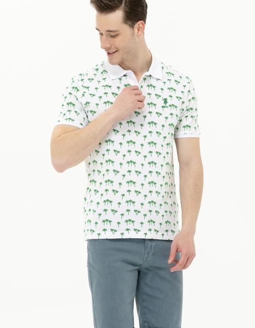 Erkek Yeşil Polo Yaka Tişört