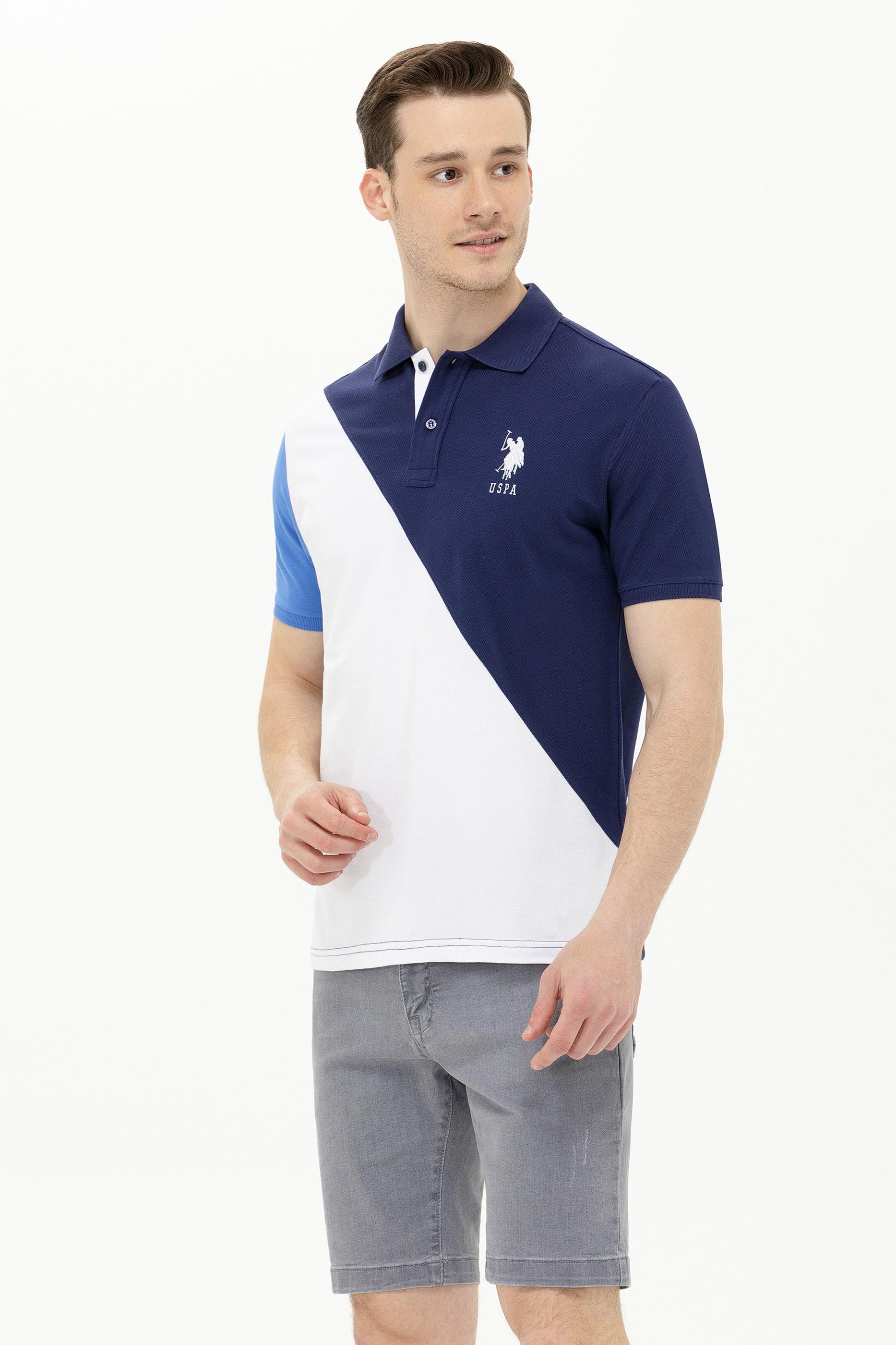Erkek Lacivert Polo Yaka Tişört