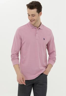 Erkek Manolya Polo Yaka Basic Sweatshirt