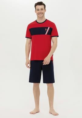Erkek Kırmızı Pijama Takımı