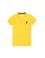 Erkek Çocuk Sarı Basic Polo Yaka Tişört
