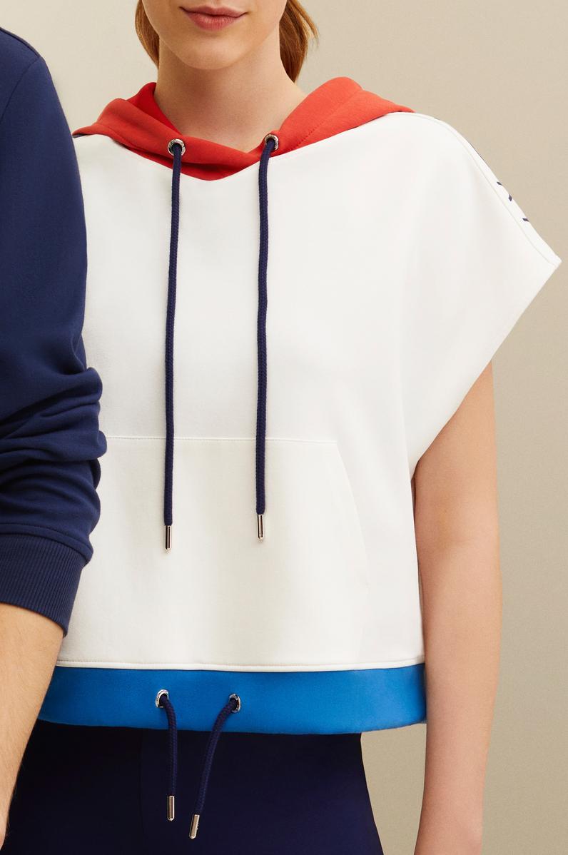 Kadın Beyaz Sweatshirt