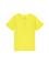 Çocuk Neon Sarı Bisiklet Yaka Tişört