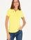 Kadın Neon Sarı Basic Polo Yaka Tişört