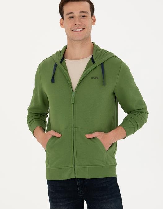 Erkek Yeşil Sweatshirt