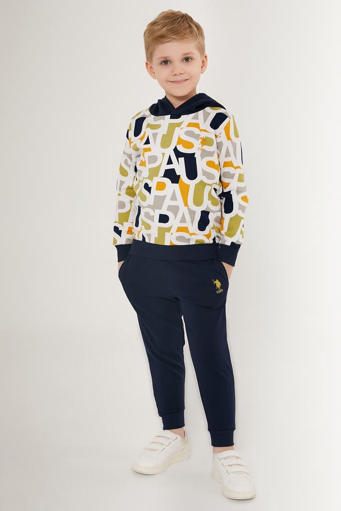 Erkek Çocuk Krem Pijama Takımı