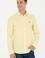 Erkek Sarı Uzun Kollu Basic Gömlek