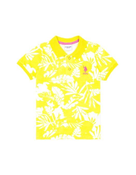 Erkek Çocuk Neon Sarı Tişört