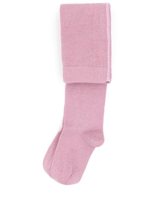 Kız Çocuk Toz Pembe Külotlu Çorap
