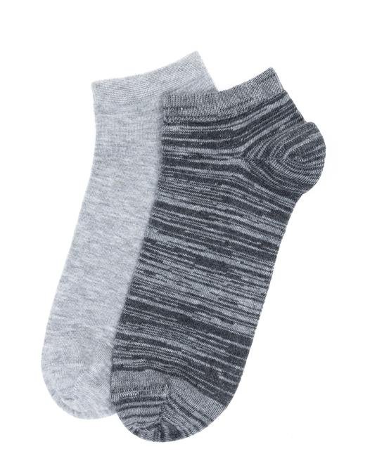 Erkek 2'li Patik Çorap