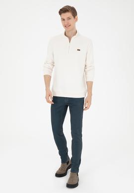 Erkek Yeşil Jean Pantolon