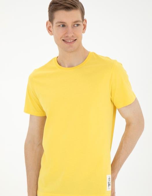 Erkek Sarı Tişört