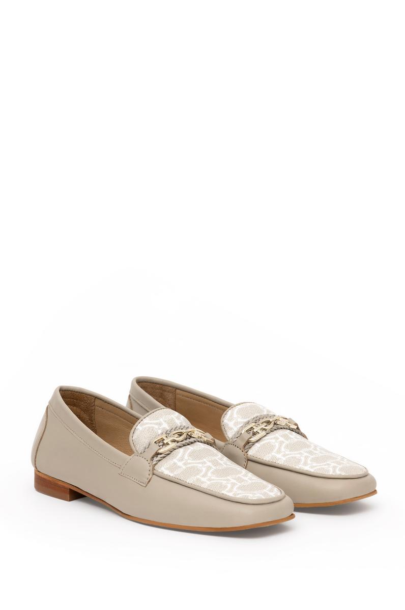 Kadın Bej Loafer