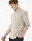 Erkek Haki Uzun Kollu Basic Gömlek