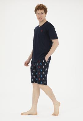 Erkek Lacivert Pijama Takımı