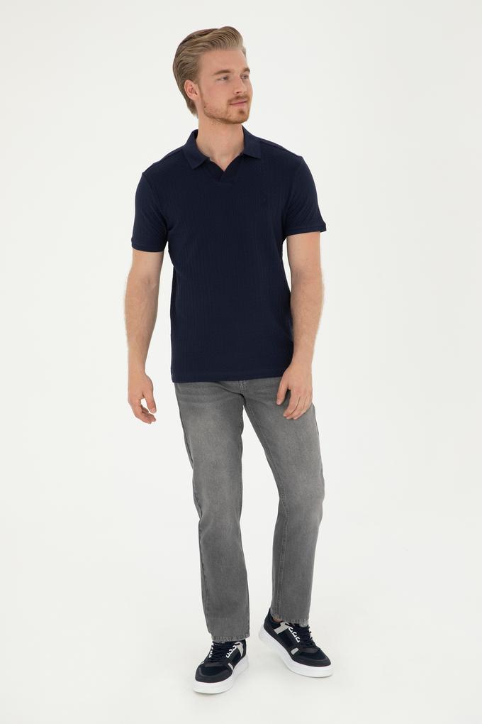 Erkek Gri Jean Pantolon