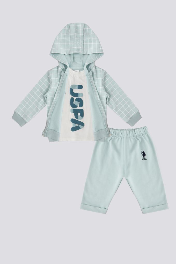 Erkek Bebek Mint 3'lü Takım