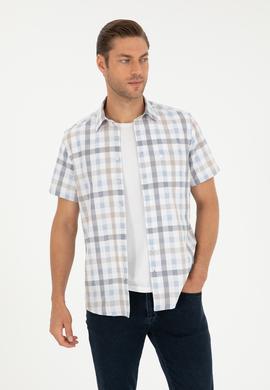 Mavi Regular Fit Kısa Kollu Gömlek