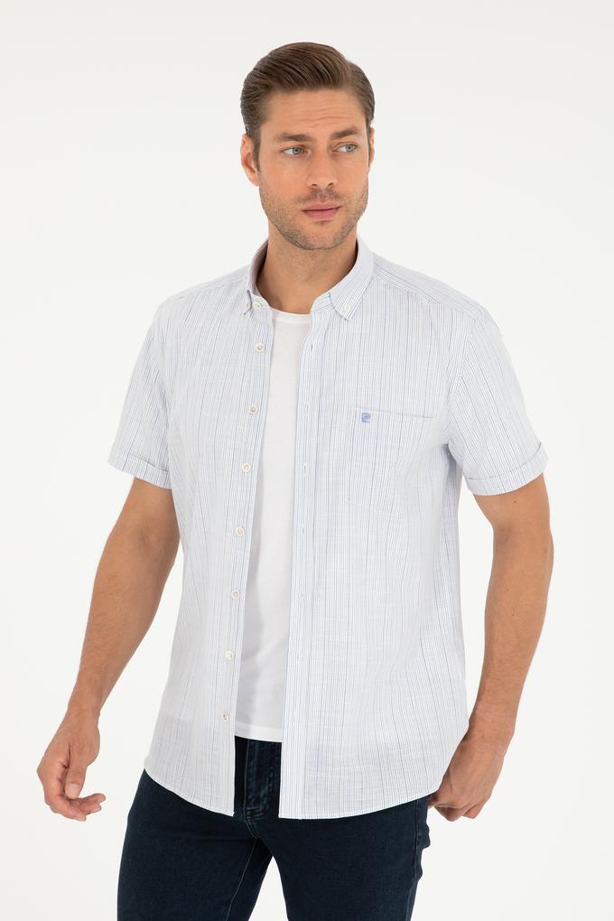 Mavi Regular Fit Kısa Kollu Gömlek