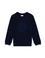Erkek Çocuk Lacivert Bisiklet Yaka Sweatshirt