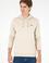 Erkek Kapüşonlu Taş Basic Şardonlu Sweatshirt