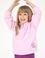 Kız Çocuk Yarım Fermuarlı Pembe Polar Sweatshirt