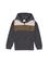 Erkek Çocuk Fermuarlı Kapüşonlu Antrasit Sweatshirt